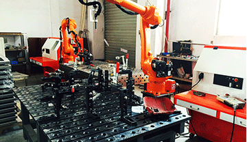 机器人氩弧焊样件展示