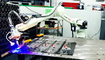 机器人激光焊接工作站